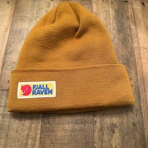 Fjallraven Mustard Yellow Beanie